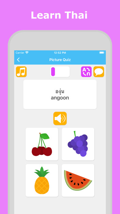 Emulate iPhone app Learn Thai - LuvLingua using MyAndroid Emulate iPhone app Learn Thai - LuvLingua using MyAndroid