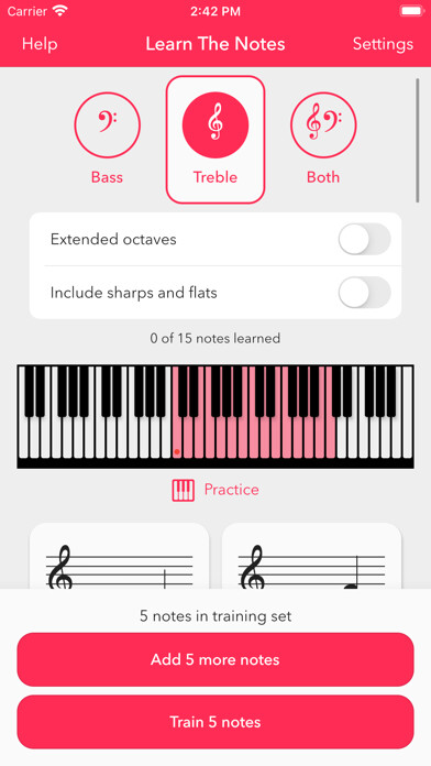Emulate iPhone app Learn The Notes! using MyAndroid Emulate iPhone app Learn The Notes! using MyAndroid