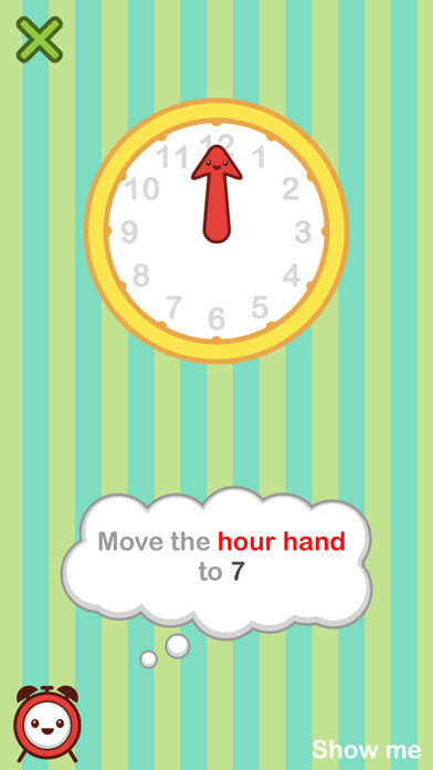 Emulate iPhone app LearnTime : fun with clocks using MyAndroid Emulate iPhone app LearnTime : fun with clocks using MyAndroid