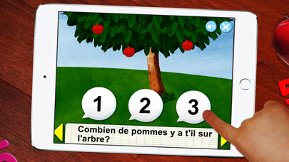 Emulate iPhone app Learn to count in French! using MyAndroid