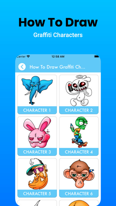 Emulate iPhone app Learn to Draw Graffiti using MyAndroid Emulate iPhone app Learn to Draw Graffiti using MyAndroid