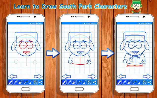 Emulate Android APK Learn to Draw South Park Characters Emulate Android APK Learn to Draw South Park Characters