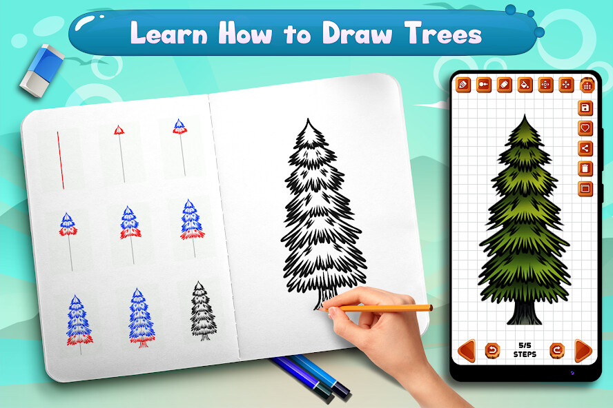 Emulate Android APK Learn to Draw Trees Emulate Android APK Learn to Draw Trees