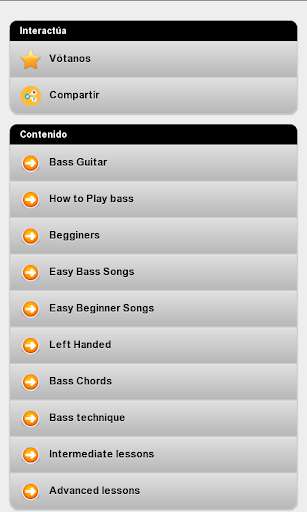 Emulate Android APK Learn to play the bass Emulate Android APK Learn to play the bass