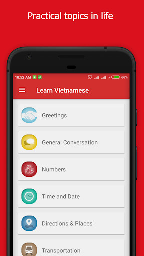 Run android online APK Learn Vietnamese Communication from MyAndroid or emulate Learn Vietnamese Communication using MyAndroid