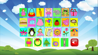 Emulate iPhone app Learn Vocabulary Alphabet Flashcards for Preschool using MyAndroid