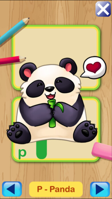 Emulate iPhone app Learn with Nommy using MyAndroid