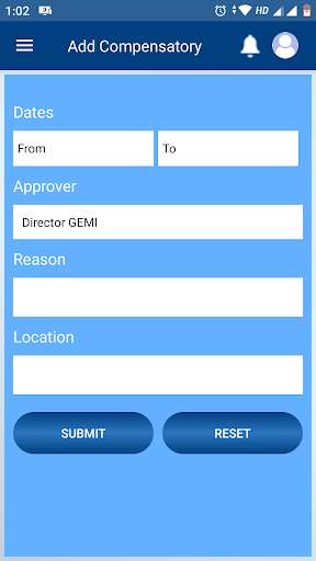 Run android online APK Leave Application of GEMI from MyAndroid or emulate Leave Application of GEMI using MyAndroid
