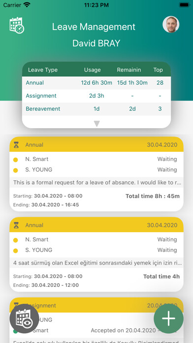 Emulate iPhone app Leave Management - Suite using MyAndroid Emulate iPhone app Leave Management - Suite using MyAndroid