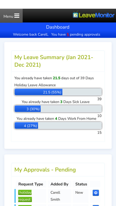 Emulate iPhone app Leave Monitor using MyAndroid Emulate iPhone app Leave Monitor using MyAndroid