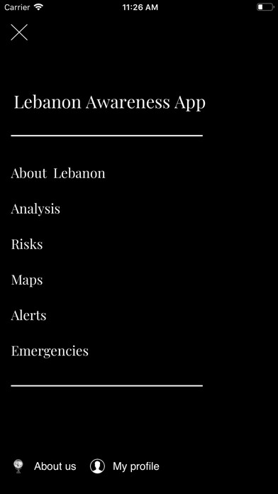 Emulate iPhone app Lebanon Awareness App using MyAndroid Emulate iPhone app Lebanon Awareness App using MyAndroid