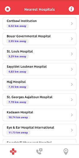 Run android online APK Lebanon Emergency from MyAndroid or emulate Lebanon Emergency using MyAndroid