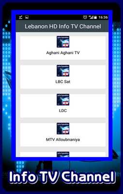 Emulate Android APK Lebanon HD Info TV Channel Emulate Android APK Lebanon HD Info TV Channel