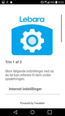 Emulate Android APK Lebara APN