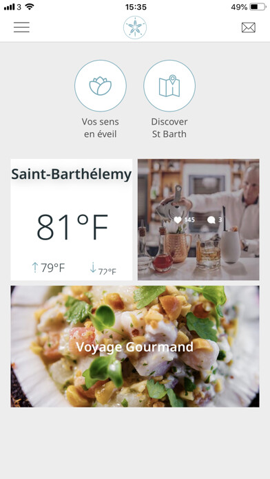 Emulate iPhone app Le Barthelemy using MyAndroid