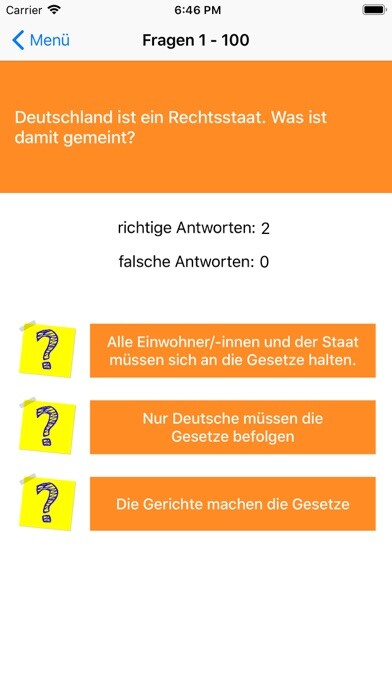 Emulate iPhone app Leben in Deutschland Test 2020 using MyAndroid Emulate iPhone app Leben in Deutschland Test 2020 using MyAndroid