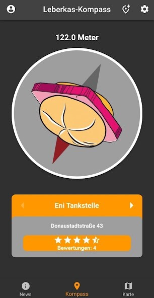 Run android online APK Leberkas Kompass from MyAndroid or emulate Leberkas Kompass using MyAndroid
