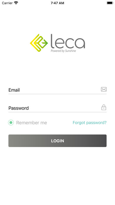 Emulate iPhone app LECA Consultant App using MyAndroid