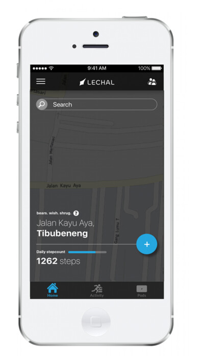 Emulate iPhone app Lechal - Connected Footwear using MyAndroid