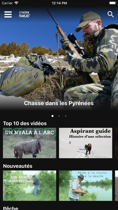 Emulate iPhone app Le Chasseur Français TV using MyAndroid Emulate iPhone app Le Chasseur Français TV using MyAndroid