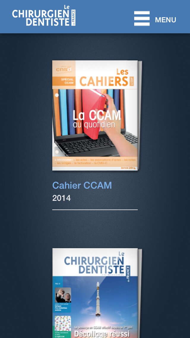 Emulate iPhone app Le Chirurgien-dentiste de France using MyAndroid Emulate iPhone app Le Chirurgien-dentiste de France using MyAndroid