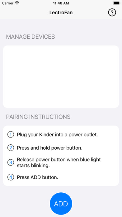 Emulate iPhone app LectroFan Kinder Bedtime Buddy using MyAndroid Emulate iPhone app LectroFan Kinder Bedtime Buddy using MyAndroid