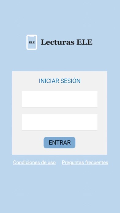 Emulate iPhone app Lecturas ELE using MyAndroid