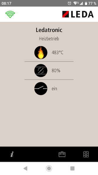 Emulate iPhone app LEDATRONIC App using MyAndroid Emulate iPhone app LEDATRONIC App using MyAndroid