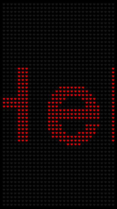 Emulate iPhone app LED Board Plus using MyAndroid