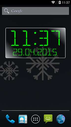 Emulate Android APK LED clock widget free Emulate Android APK LED clock widget free