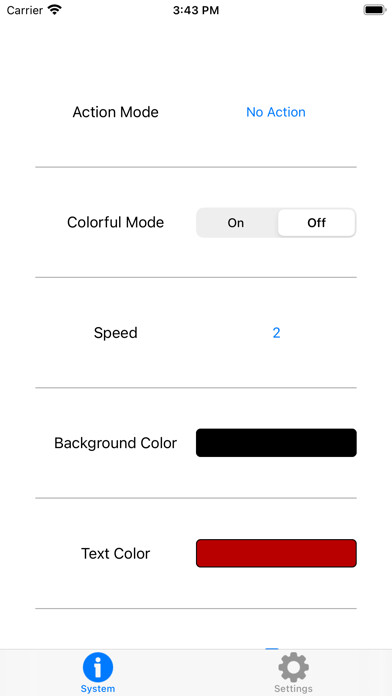 Emulate iPhone app LED-Controller using MyAndroid