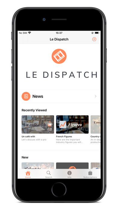 Emulate iPhone app Le Dispatch using MyAndroid Emulate iPhone app Le Dispatch using MyAndroid