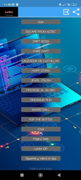 Run android online APK Leditor from MyAndroid or emulate Leditor using MyAndroid Run android online APK Leditor from MyAndroid or emulate Leditor using MyAndroid