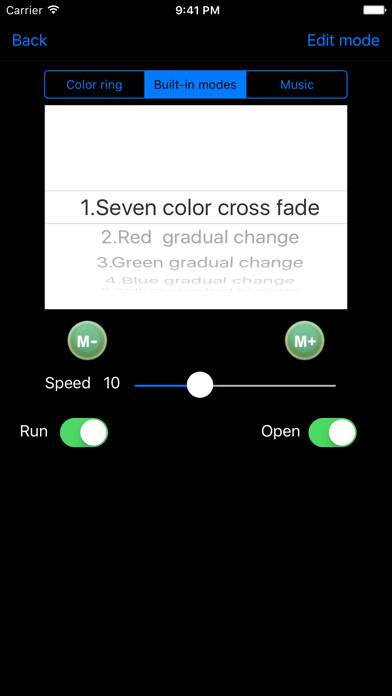 Emulate iPhone app LED Magic Color using MyAndroid Emulate iPhone app LED Magic Color using MyAndroid