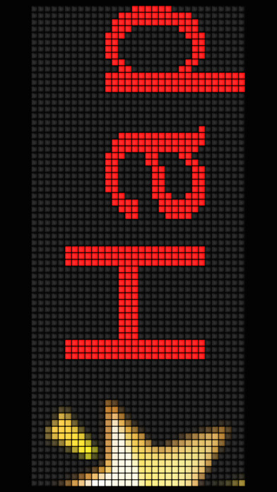 Emulate iPhone app LEDme, the LED Banner for iPhone, iPad and iPod Touch using MyAndroid