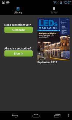 Emulate Android APK Leds Emulate Android APK Leds