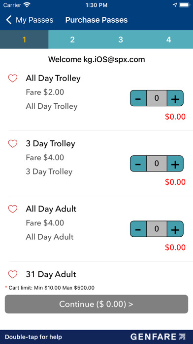 Emulate iPhone app Lee County Transit Mobile App using MyAndroid