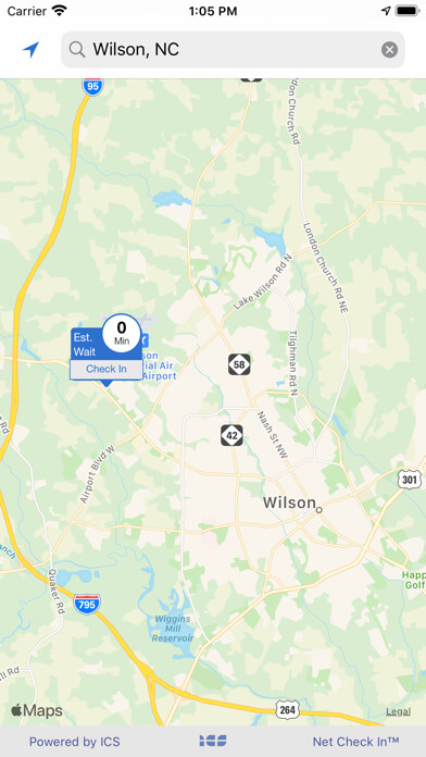 Emulate iPhone app Lee Ford of Wilson Check In using MyAndroid