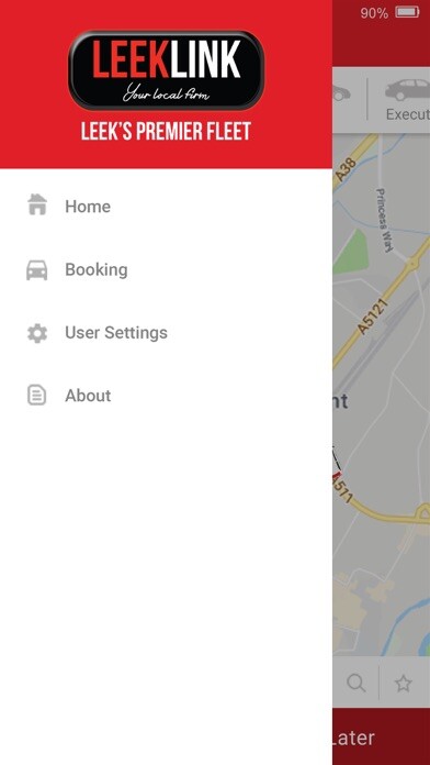 Emulate iPhone app Leek Link Taxis using MyAndroid Emulate iPhone app Leek Link Taxis using MyAndroid