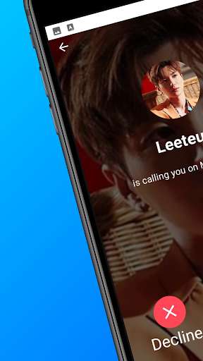 Run android online APK Leeteuk Fake Call from MyAndroid or emulate Leeteuk Fake Call using MyAndroid