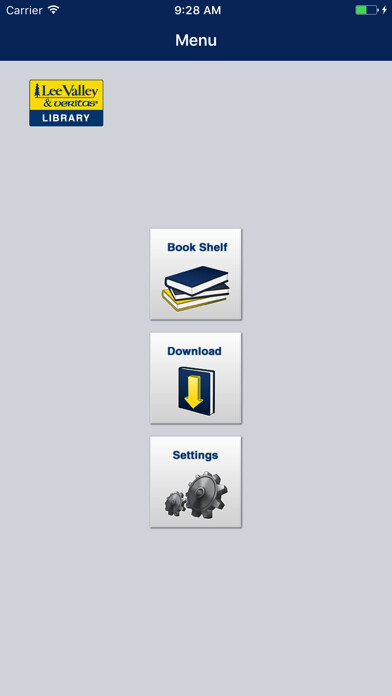 Emulate iPhone app Lee Valley Library using MyAndroid