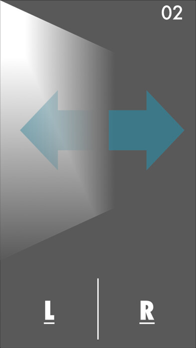 Emulate iPhone app Left Right Quick Game to Relax using MyAndroid