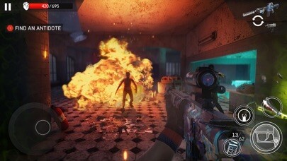 Emulate iPhone app Left to Survive:Zombie Games using MyAndroid