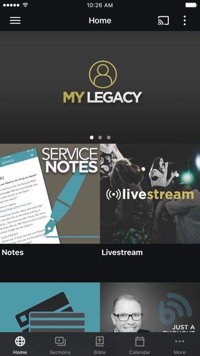 Emulate iPhone app Legacy Church App using MyAndroid Emulate iPhone app Legacy Church App using MyAndroid