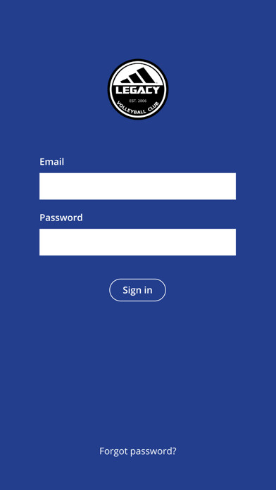 Emulate iPhone app LEGACY VOLLEYBALL CLUB using MyAndroid Emulate iPhone app LEGACY VOLLEYBALL CLUB using MyAndroid
