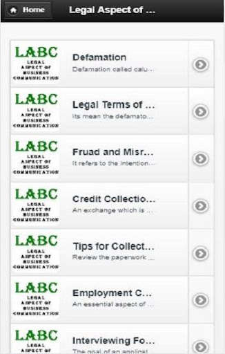 Run android online APK Legal Aspects of Business Communication from MyAndroid or emulate Legal Aspects of Business Communication using MyAndroid