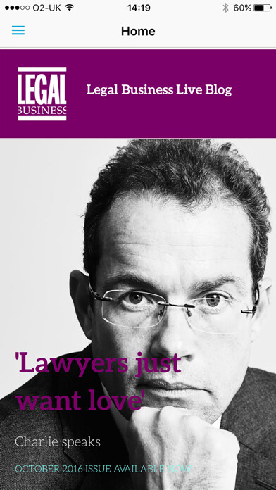 Emulate iPhone app Legal Business + using MyAndroid