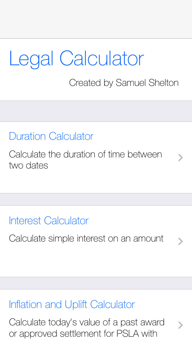 Emulate iPhone app Legal Calculator using MyAndroid Emulate iPhone app Legal Calculator using MyAndroid
