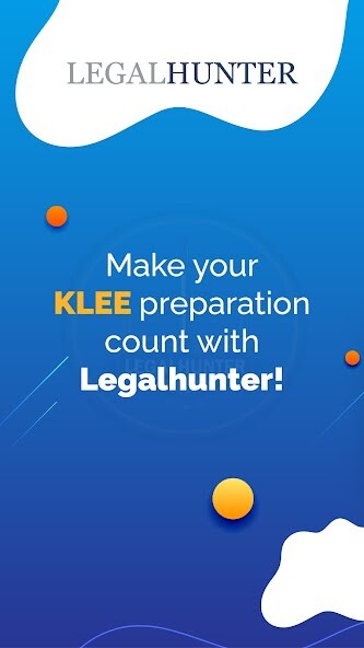 Run android online APK Legalhunter -  KLEE Entrance App from MyAndroid or emulate Legalhunter -  KLEE Entrance App using MyAndroid