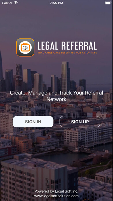 Emulate iPhone app Legal Referral using MyAndroid Emulate iPhone app Legal Referral using MyAndroid